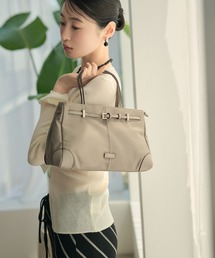 nylon belted 2way handbag / ナイロンベルテッド2wayハンドバッグ