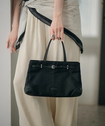 LAULEN | nylon belted 2way handbag / ナイロンベルテッド2wayハンドバッグ(ハンドバッグ)