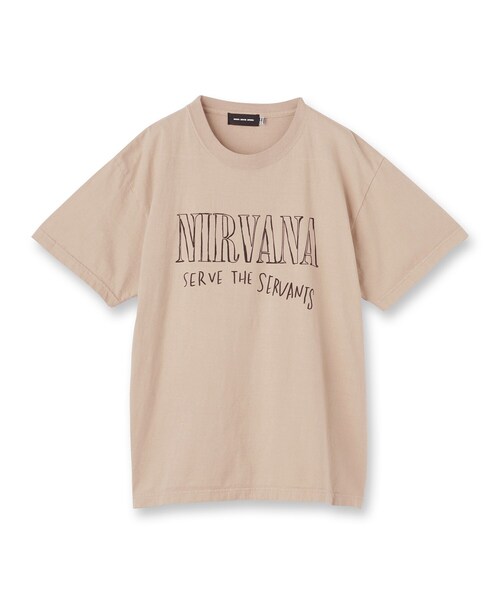 UNTITLED(アンタイトル)の「【NIRVANA】GOOD ROCK SPEED Tシャツ(Tシャツ/カットソー・レディース・ベージュ・02)」の2枚目の写真