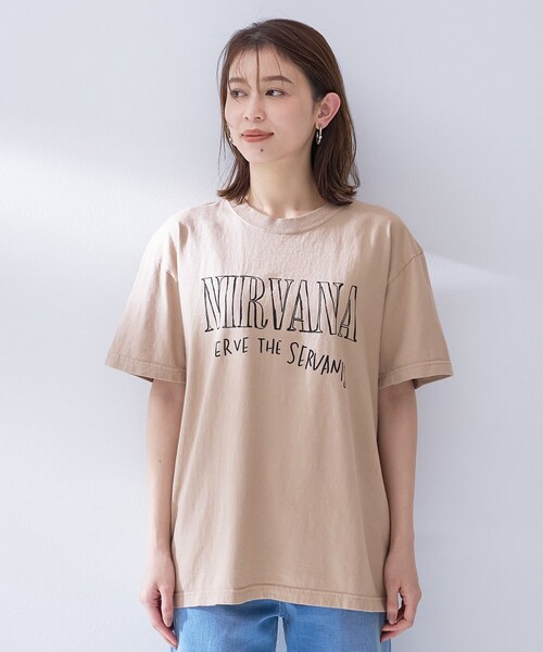 UNTITLED(アンタイトル)の「【NIRVANA】GOOD ROCK SPEED Tシャツ(Tシャツ/カットソー・レディース・ベージュ・02)」の7枚目の写真