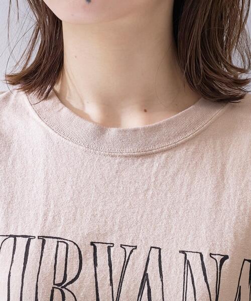 UNTITLED(アンタイトル)の「【NIRVANA】GOOD ROCK SPEED Tシャツ(Tシャツ/カットソー・レディース・ベージュ・02)」の10枚目の写真