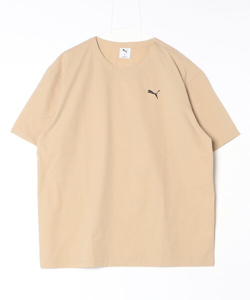 PUMA（プーマ）の「プーマ PUMA ESS ELEVATED ウーブン SS クルー（Tシャツ/カットソー・メンズ・サンドグレー/ネイビー/カーキ/ブラック・S/M/L/LL/3L）」の16枚目の写真