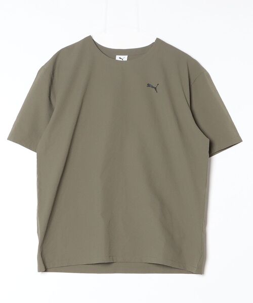 PUMA（プーマ）の「プーマ PUMA ESS ELEVATED ウーブン SS クルー（Tシャツ/カットソー・メンズ・サンドグレー/ネイビー/カーキ/ブラック・S/M/L/LL/3L）」の14枚目の写真