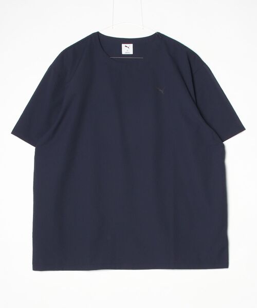 PUMA（プーマ）の「プーマ PUMA ESS ELEVATED ウーブン SS クルー（Tシャツ/カットソー・メンズ・サンドグレー/ネイビー/カーキ/ブラック・S/M/L/LL/3L）」の17枚目の写真