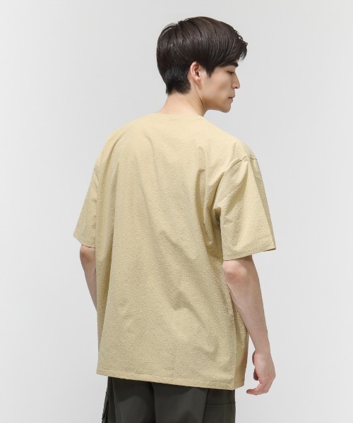 PUMA（プーマ）の「プーマ PUMA ESS ELEVATED ウーブン SS クルー（Tシャツ/カットソー・メンズ・サンドグレー/ネイビー/カーキ/ブラック・S/M/L/LL/3L）」の12枚目の写真