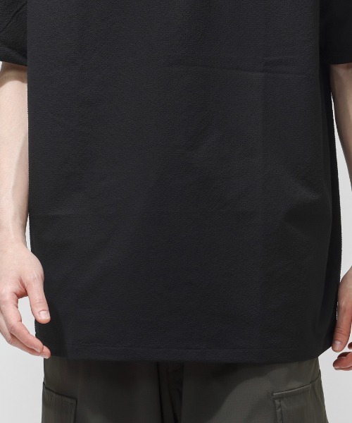 PUMA（プーマ）の「プーマ PUMA ESS ELEVATED ウーブン SS クルー（Tシャツ/カットソー・メンズ・サンドグレー/ネイビー/カーキ/ブラック・S/M/L/LL/3L）」の11枚目の写真