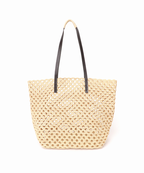 Noble(ノーブル)の「《NOBLE別注》MADE IN MADA/メイドインマダ BODO BAG(トートバッグ・レディース・ベージュ・FREE)」の5枚目の写真