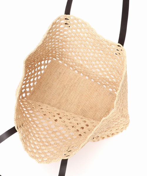 Noble(ノーブル)の「《NOBLE別注》MADE IN MADA/メイドインマダ BODO BAG(トートバッグ・レディース・ベージュ・FREE)」の7枚目の写真