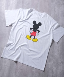メンズ MICKEY MOUSE ミッキーマウス オーバーサイズTシャツ(M25-102)