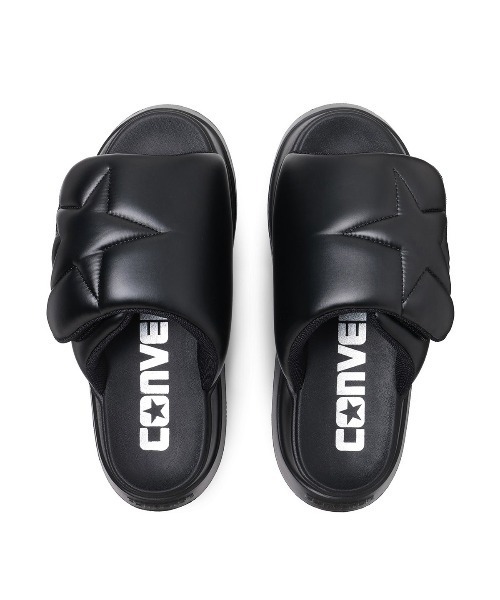 CONVERSE（コンバース）の「CONVERSE CHEWY PS MT（コンバース チューイー PS MT）（サンダル・レディース・ブラック/シルバー・23cm/24cm/25cm）」の5枚目の写真