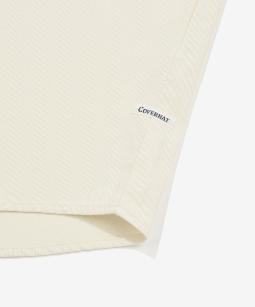 COVERNAT(カバーナット)の「アーチロゴベースボールハーフシャツアイボリー(シャツ/ブラウス・メンズ・その他・SMALL/MEDIUM/LARGE/X-LARGE)」の10枚目の写真