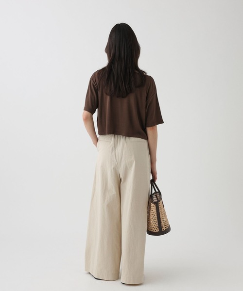 BABYLONE(バビロン)の「【Miller】<別注>2パックカットソー(アンサンブル・レディース・ベビーピンク/チャコール/ブラウン・フリー)」の6枚目の写真