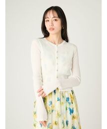 FRAY I.D | シルクコットンシアーリブカーディガン(カーディガン/ボレロ)