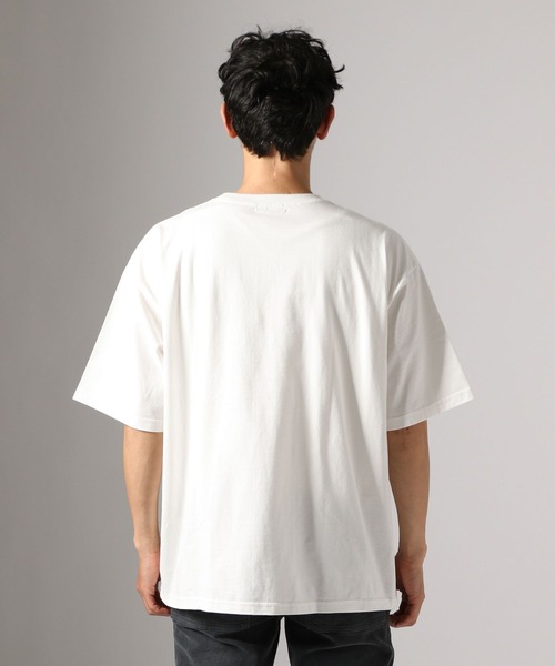 BAYFLOW(ベイフロー)の「Charmy report TEE(Tシャツ/カットソー・メンズ・オフホワイト/グレー・MEDIUM/LARGE)」の5枚目の写真