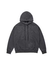 AJOBYAJO（アジョバイアジョ）の「[PBA] SB VNJ Logo Washed Hoodie [CHARCOAL]（パーカー）」