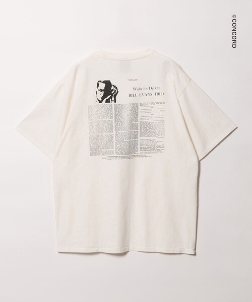 Bill Evans × BEAUTY&YOUTH＞Waltz for Dobby プリント Tシャツ（T
