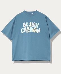 シリコンバイオ ヒッピーロゴ ゆったり TEE
