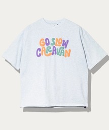 シリコンバイオ ヒッピーロゴ ゆったり TEE