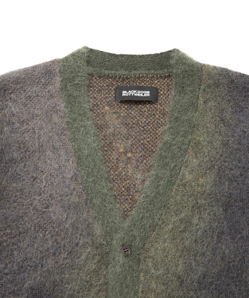 ROTTWEILER（ロットワイラー）の「PATERNED CARDIGAN（カーディガン/ボレロ・メンズ・グリーン/ネイビー・S/M/L/XL）」の7枚目の写真