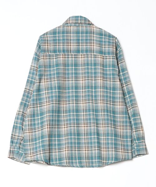 En serio TOKYO（エンソリオトーキョー）の「チェックシャツ（シャツ/ブラウス・メンズ・ブルー/イエロー・LARGE/MEDIUM/X-LARGE）」の7枚目の写真