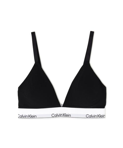 Calvin Klein Underwear(カルバンクラインアンダーウェア)の「CALVIN KLEIN UNDERWEAR/カルバン クライン アンダーウェア/LIGHTLY LINED TRIANGLE(スポーツブラ・レディース・ホワイト/ブラック/グレー・S/M/L)」の3枚目の写真