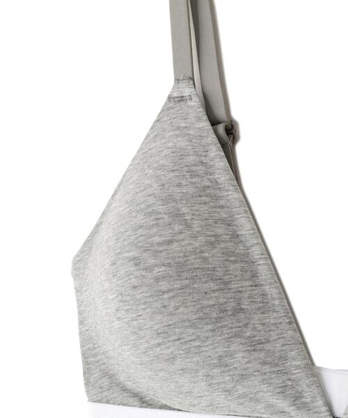Calvin Klein Underwear(カルバンクラインアンダーウェア)の「CALVIN KLEIN UNDERWEAR/カルバン クライン アンダーウェア/LIGHTLY LINED TRIANGLE(スポーツブラ・レディース・ホワイト/ブラック/グレー・S/M/L)」の12枚目の写真