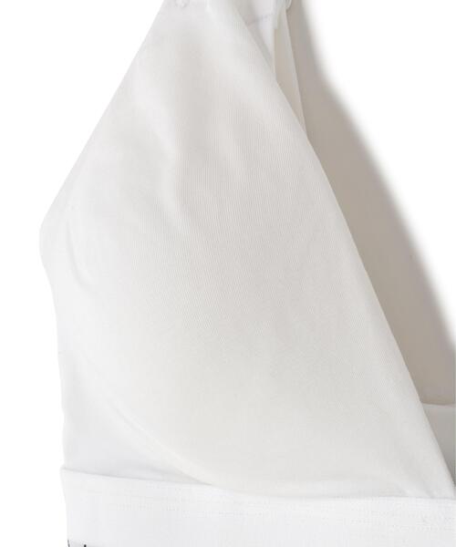 Calvin Klein Underwear(カルバンクラインアンダーウェア)の「CALVIN KLEIN UNDERWEAR/カルバン クライン アンダーウェア/LIGHTLY LINED TRIANGLE(スポーツブラ・レディース・ホワイト/ブラック/グレー・S/M/L)」の13枚目の写真