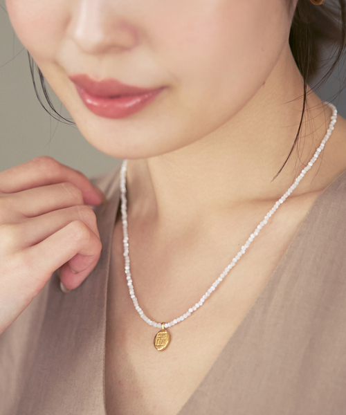 Cacrao org chibi jewels(ちびジュエルス) chibi jewels チビジュエルズ stone Amulet Necklace ネックレス Chibi Jewels チビジュエルズ のファッション通販