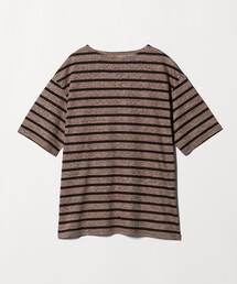 Camoshita（カモシタ）の「＜Camoshita＞リネン ボーダーTシャツ（Tシャツ/カットソー）」