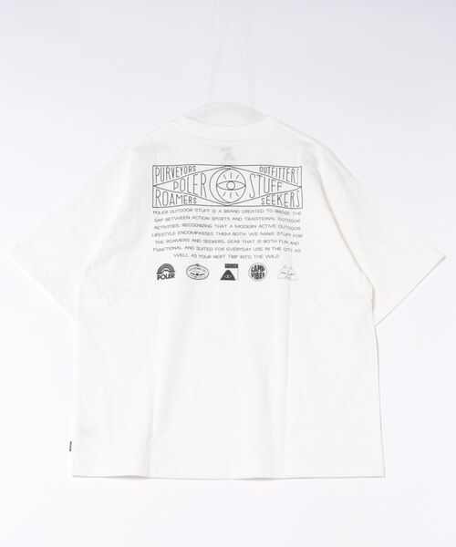 POLeR（ポーラー）の「POLeR/ポーラー　HISTORY RELAX FIT TEE（Tシャツ/カットソー・メンズ・ブラック/ホワイト・MEDIUM/LARGE/SMALL）」の11枚目の写真