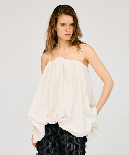 PRANK PROJECT(プランクプロジェクト)の「【2026Summer Pre-Order】イレギュラーヘムバルーンチュニック / Irregular Hem Balloon Tunic(チュニック・レディース・パープル/ホワイト/ブラック・FREE)」の2枚目の写真
