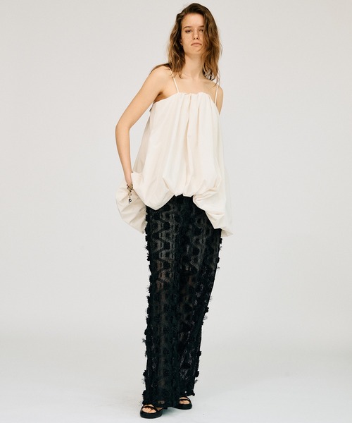 PRANK PROJECT(プランクプロジェクト)の「【2026Summer Pre-Order】イレギュラーヘムバルーンチュニック / Irregular Hem Balloon Tunic(チュニック・レディース・パープル/ホワイト/ブラック・FREE)」の20枚目の写真