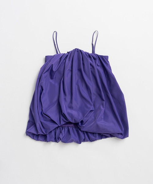 PRANK PROJECT(プランクプロジェクト)の「【2026Summer Pre-Order】イレギュラーヘムバルーンチュニック / Irregular Hem Balloon Tunic(チュニック・レディース・パープル/ホワイト/ブラック・FREE)」の16枚目の写真