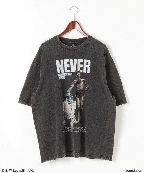 niko and...(ニコアンド)の「【STAR WARS(スター・ウォーズ)】プリント加工Tシャツ(Tシャツ/カットソー・メンズ・その他3/その他2/その他1・LARGE/MEDIUM)」の4枚目の写真