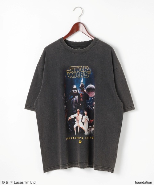 niko and...(ニコアンド)の「【STAR WARS(スター・ウォーズ)】プリント加工Tシャツ(Tシャツ/カットソー・メンズ・その他3/その他2/その他1・LARGE/MEDIUM)」の5枚目の写真