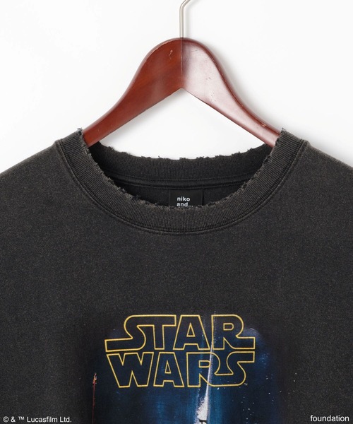 niko and...(ニコアンド)の「【STAR WARS(スター・ウォーズ)】プリント加工Tシャツ(Tシャツ/カットソー・メンズ・その他3/その他2/その他1・LARGE/MEDIUM)」の8枚目の写真