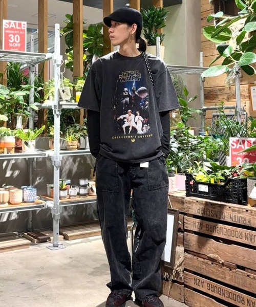 niko and...(ニコアンド)の「【STAR WARS(スター・ウォーズ)】プリント加工Tシャツ(Tシャツ/カットソー・メンズ・その他3/その他2/その他1・LARGE/MEDIUM)」の21枚目の写真