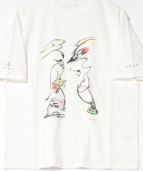 bal(バル)の「【BAL】BAL-G-485 yabuno kensei(Tシャツ/カットソー・メンズ・ホワイト・XL/L/M)」の3枚目の写真