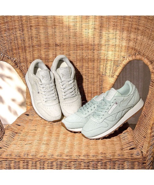 Reebok(リーボック)の「クラシックレザー / CLASSIC LEATHER(スニーカー・レディース・グレー/ライトグリーン・22.0cm/26.0cm/25.5cm/25.0cm/24.0cm/24.5cm/23.5cm/23.0cm/22.5cm)」の9枚目の写真