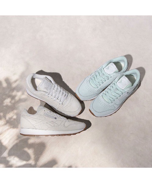 Reebok(リーボック)の「クラシックレザー / CLASSIC LEATHER(スニーカー・レディース・グレー/ライトグリーン・22.0cm/26.0cm/25.5cm/25.0cm/24.0cm/24.5cm/23.5cm/23.0cm/22.5cm)」の16枚目の写真