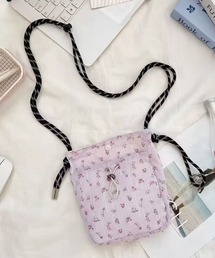 【 ammy. / エイミードット 】 レトロムード ミニフラワー サコッシュ
