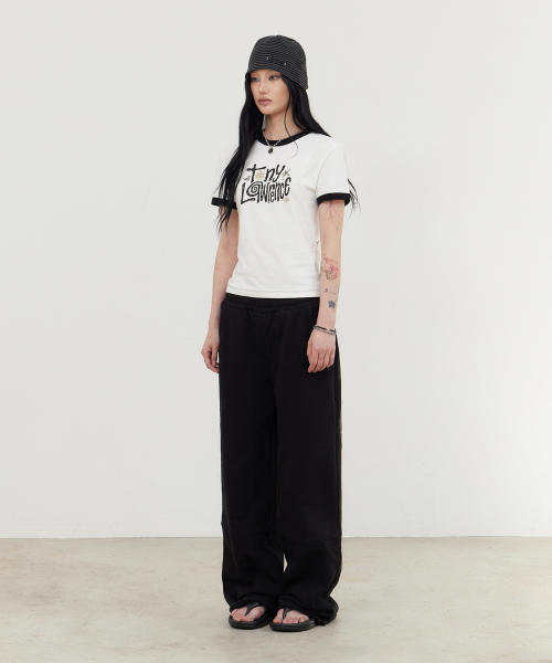 TONY LAWRENCE（トニーローレンス）の「[W]レタリングアプリケリングティーシャツホワイト（Tシャツ/カットソー・レディース・その他・FREE）」の3枚目の写真