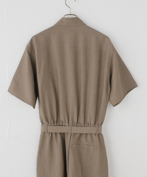 Spick & Span（スピックアンドスパン）の「ライトクロスオールインワン（つなぎ/オールインワン・レディース・ブラウン・38/36）」の4枚目の写真