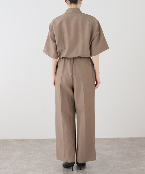 Spick & Span（スピックアンドスパン）の「ライトクロスオールインワン（つなぎ/オールインワン・レディース・ブラウン・38/36）」の13枚目の写真