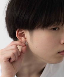 ステンレスフープピアス