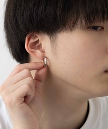 ステンレスフープピアス