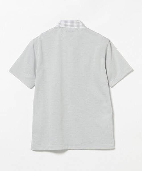 BEAMS GOLF(ビームスゴルフ)の「〈MEN〉PURPLE LABEL / ギンガム クレリック ポロシャツ(ポロシャツ・メンズ・グレー/サックスブルー/ネイビー・M/XL/L/S)」の15枚目の写真