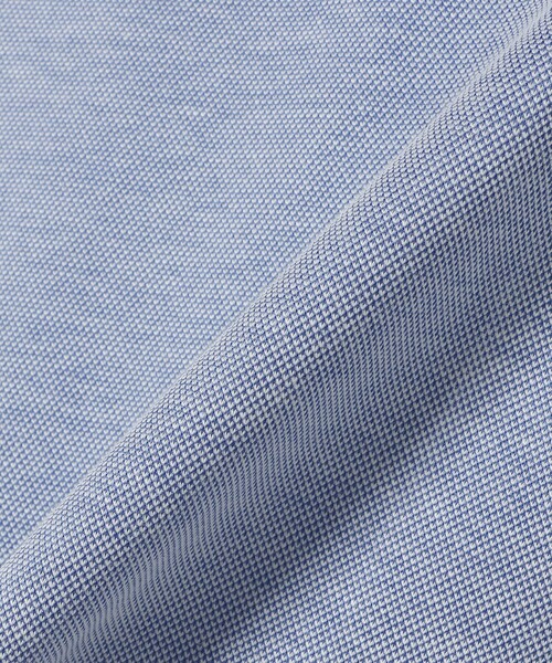 BEAMS GOLF(ビームスゴルフ)の「〈MEN〉PURPLE LABEL / ギンガム クレリック ポロシャツ(ポロシャツ・メンズ・グレー/サックスブルー/ネイビー・M/XL/L/S)」の22枚目の写真