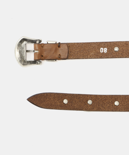 Puntovita(プントヴィータ)の「PUNTOVITA/プントヴィータ CONCHO BELT(キャメル)(ベルト・レディース・キャメル・80/75)」の9枚目の写真