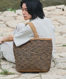 SHIPS | SHIPS:RAFFIA MADAGASCAR TOTE(トートバッグ)